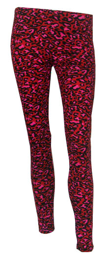 LEGGINGS LEOPARDO ROJO (U)